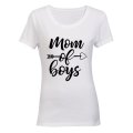 Mom of Boys - Ladies - T-Shirt