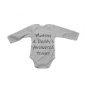 Mommy and Daddy's Answered Prayer - Baby Grow