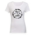 Mom of Girls - Circular - Ladies - T-Shirt