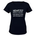 Momster Definition - MOM - Ladies - T-Shirt