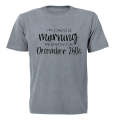 Morning Person - Christmas - Adults - T-Shirt