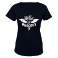 Mother of Dragons - Halloween Inspired - Ladies - T-Shirt