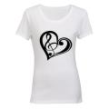 Music Heart! - Ladies - T-Shirt