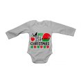 My First Christmas - Elf Hat - Baby Grow