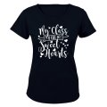 My Class is Full of Sweet Hearts - Valentine Inspired - Ladies - T-Shirt