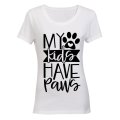 My Kids have Paws - Ladies - T-Shirt