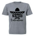 Nacho Valentine - Mustache - Adults - T-Shirt