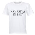 Namast'ay in Bed! - Adults - T-Shirt