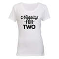 Napping for Two - Ladies - T-Shirt