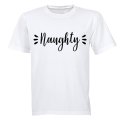 Naughty - Christmas Inspired - Adults - T-Shirt