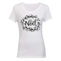 Noel Wreath - Christmas - Ladies - T-Shirt