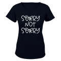 Sorry, Not Sorry - Ladies - T-Shirt
