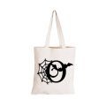 O - Halloween Spiderweb - Eco-Cotton Trick or Treat Bag