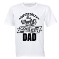 Officially Coolest Dad - T-Shirt