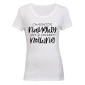 On Santa's Naughty List - Christmas - Ladies - T-Shirt