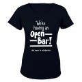 Open Bar & A Wedding - Ladies - T-Shirt