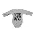 Our First Father's Day - Little Feet - Baby Grow