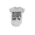 Our First Father's Day - Little Feet - Baby Grow