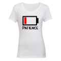 Patience - Battery Levels - Ladies - T-Shirt