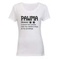 Pawma - Grandma - Ladies - T-Shirt