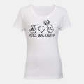 Peace. Love. Easter - Ladies - T-Shirt