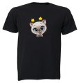 Peeking Kitten - Stars - Kids T-Shirt