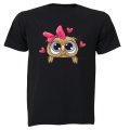 Peeking Owl - Kids T-Shirt