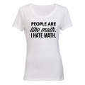 People Are Like Math - Ladies - T-Shirt