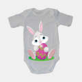 Pink Egg - Easter Bunny - Baby Grow
