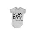Play Date Material - Baby Grow