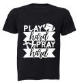 Play Hard - Pray Hard - Kids T-Shirt
