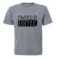 Powered By COFFEE - Adults - T-Shirt