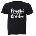 Promoted to Grandpa - Adults - T-Shirt