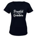 Promoted to Grandma - Ladies - T-Shirt