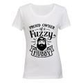 Proud Owner of a Fuzzy Husband! - Ladies - T-Shirt