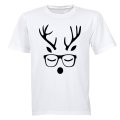 Christmas Mr Reindeer - Adults - T-Shirt