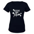 Rescue Dog Mom - Ladies - T-Shirt