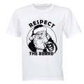 Respect The Beard - Christmas - Adults - T-Shirt