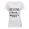 Resting Mom Face - Ladies - T-Shirt