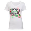 Rockin' Around the Christmas Tree - Guitar - Ladies - T-Shirt