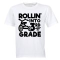 Rollin' Into 3rd Grade - Kids T-Shirt