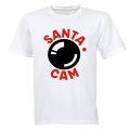Santa Cam - Christmas - Adults - T-Shirt