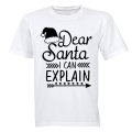Santa I Can Explain - Christmas - Kids T-Shirt