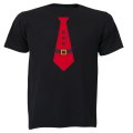 Santa Tie - Christmas - Kids T-Shirt