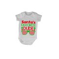 Santa's Favorite Dude - Christmas - Baby Grow