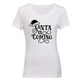 Santa is Coming - Christmas - Ladies - T-Shirt