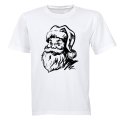 Santa Sketch - Christmas - Kids T-Shirt