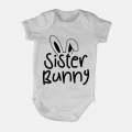 Sister Bunny - Easter - Baby Grow