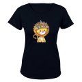Sitting Lion - Ladies - T-Shirt