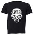 Skeleton Helmet - Adults - T-Shirt
